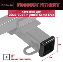 Class 3 Trailer Hitch Compatible with 2022-2024 Hyundai Santa Cruz Trailer Tow Hitch 2 Inch Receiver LYAM-X1064