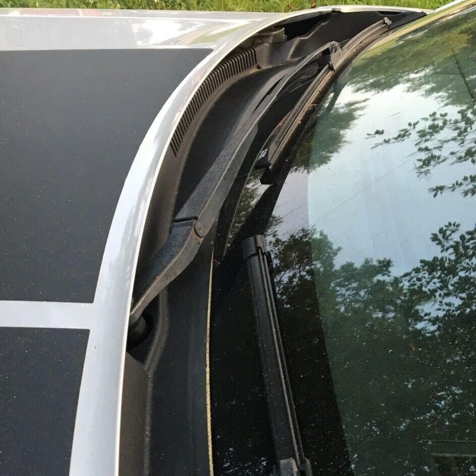 Windshield Wiper Cowl Compatible with 2008-2019 Dodge Challenger Replace for Part 5028757AG 5028757AH 5028757AG Outer Grille Panel Cover LYAP-315