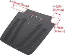 Aluminum Alloy Vented Hood Louver Kit Compatible with Jeep Wrangler TJ/LJ 2003-2006 LYAM-307S