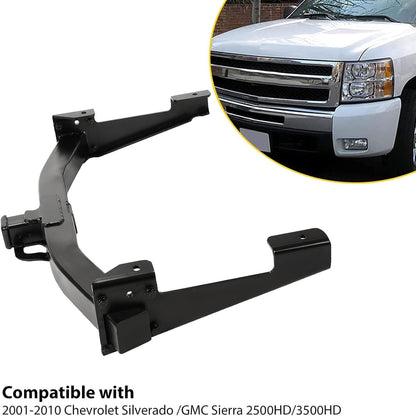 Class 5 Trailer Tow Hitch W/2-Inch Receiver Compatible with Chevrolet Silverado GMC Sierra 2500HD 3500HD 2001-2010 Replacement for 41944 LYAM-451S