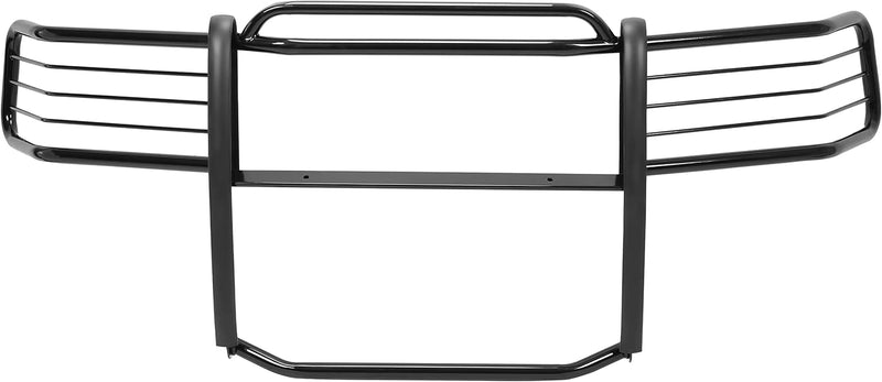 HECASA Brush Guard Compatible with 2007-2013 Chevy Silverado/GMC Sierra 1500 New Body Style (Not for 2500 HD Models) Powder Coated Bumper Grille Protection LYAM-194-1S