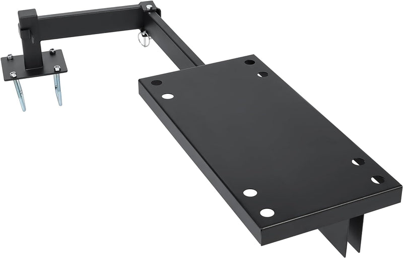 KUAFU RV Griddle N Stow Universal Bumper Grill Mount for RVs Campers Trailers Grilling Tailgating 4inches Bumper Mounted LYOM-249T