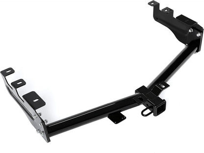 Class 3 Trailer Hitch Compatible with 1999-2013 Chevrolet Silverado GMC Sierra 1500 2inches Towing Receiver Hitch Replacement for 44563 Steel Black LYAM-692