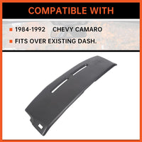 Load image into Gallery viewer, Dashboard Cover Cap Compatible with 1984-1992 Chevy Camaro Replacement Shell Bezel Dash Pad Overlay Cover LYAP-367S
