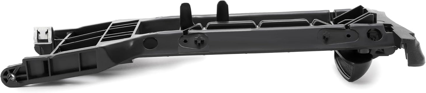 Center Console Lid Armrest Sliding Mechanism Accessory Compatible with 2006 2007 2008 2009 2010 2011 Honda Civic Plastic Black LYAP-839-1