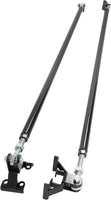 Load image into Gallery viewer, Traction Tie Bars Compatible with 2001-2010 Chevrolet Silverado GMC Sierra 2500HD 3500HD Steel Black Powder Coated LYAM-X1933
