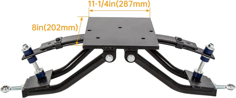 6inches Double A-Arm Golf Cart Lift Kit Compatible with 1982-2003 Club Car DS Electric&Gas LYMM-039S