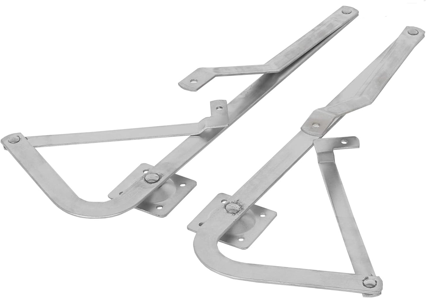 55-2 Attic Ladder Spreader Hinge Arms Replacement Counter Balance Arms Hinge Kit Compatible with 2010-Up Werner Mk 5, WU2210, W2208, W2210 Thick Zinc LYOM-059