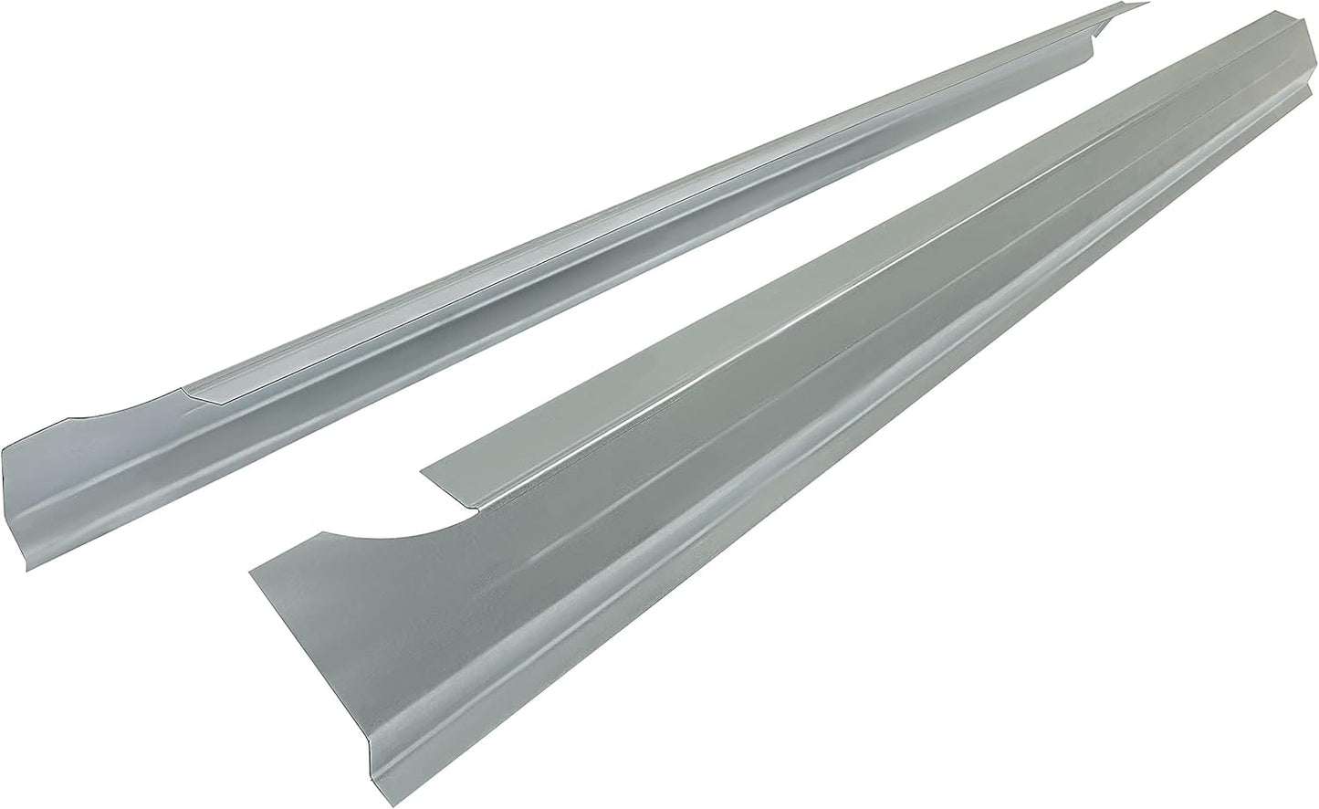 Slip-on Rocker Panels Compatible with 2009-2018 Dodge Ram 1500 2500 3500 Crew Cab 4 Door Pickup Truck Rear Doors Driver & Passenger Side LYAM-175