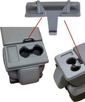 Load image into Gallery viewer, KUAFU Gray Center Console Jump Seat Lid Latch Compatible with 2010-2018 Ford F150 F-150 Replacement for BL34-18672A66 LYAP-217
