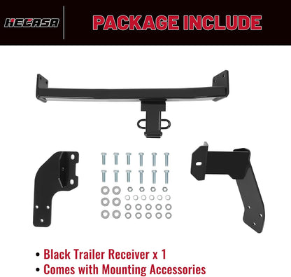 Class 3 Trailer Hitch Compatible with 2022-2024 Hyundai Santa Cruz Trailer Tow Hitch 2 Inch Receiver LYAM-X1064