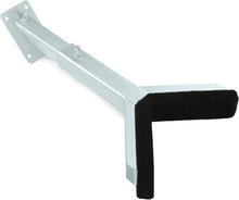 Adjustable Bow Rest Catcher for Boat Trailer Compatible with 3 inch Wide Trailer Tongues (3x3 or 3x4) Assembly Silvery Steel Bracket LYOM-194
