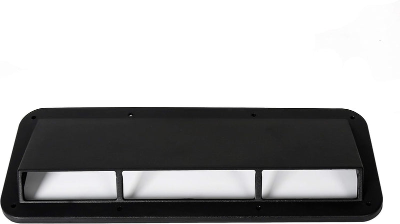 Cowl Vent Scoop Compatible with 1978-1995 Jeep CJ Wrangler YJ Air Vent Scoop Ram Air Induction Hood Scoop Ram Replacement for 13307.01 LYAP-178