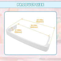 Load image into Gallery viewer, Kojem WR17X11889 Replacement Refrigerator Door Shelf Compatible with GE Refrigerator FreshFood Door Retaining Bar Shelf LYOP-099
