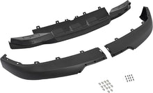 Front Bumper Lower Valance Compatible with 2016-2019 Chevrolet Chevy Silverado 1500 LD Replacement for 84029773, GM1015134C W/Tow Hooks Holes Air Dam Deflector PP Plastic Black LYAP-644S-1