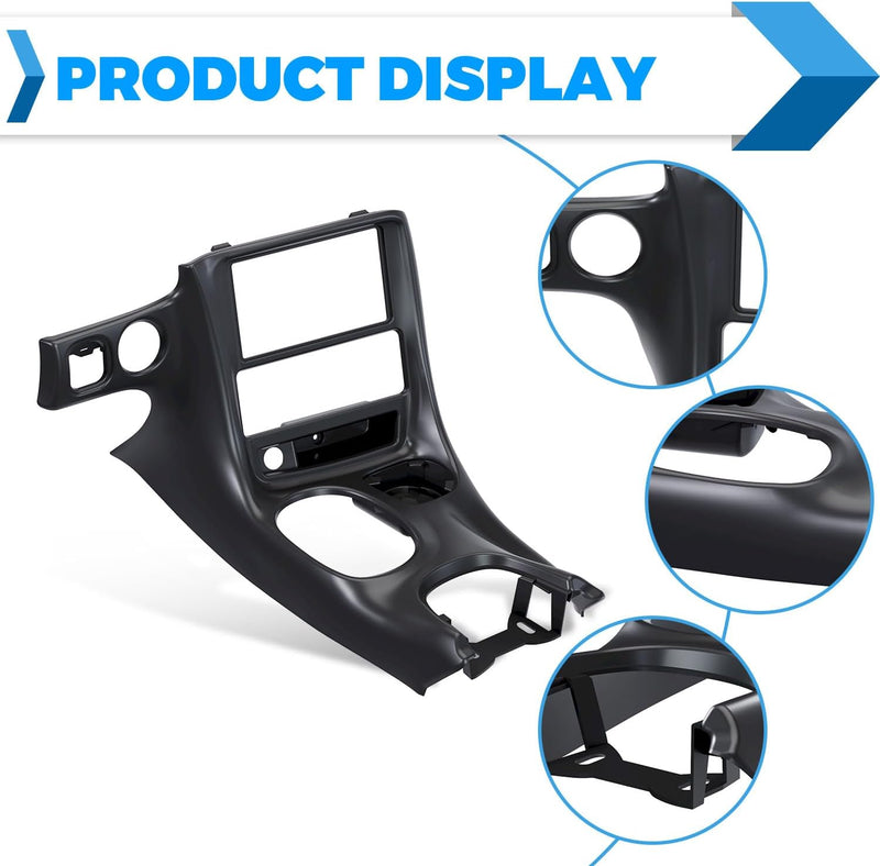 Double Din Stereo Dash Installation Compatible with 1997-2004 Chevrolet Corvette C5 Replacement for 10407815 LYAP-310S