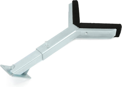 Adjustable Bow Rest Catcher for Boat Trailer Compatible with 3 inch Wide Trailer Tongues (3x3 or 3x4) Assembly Silvery Steel Bracket LYOM-194
