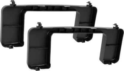 Front Bumper Tow Hook Bolt Cover Cap Compatible with 2017-2022 Ford F250 F350 F450 F550 Super Duty Replace for FO1037107 HC3B 17F751-AC, HC3B 17F751-AD, HC3Z17A900D, HC3Z 17A900-B 2PCS