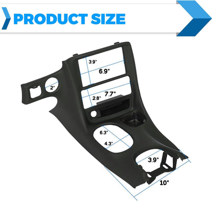 Double Din Stereo Dash Installation Compatible with 1997-2004 Chevrolet Corvette C5 Replacement for 10407815 LYAP-310S