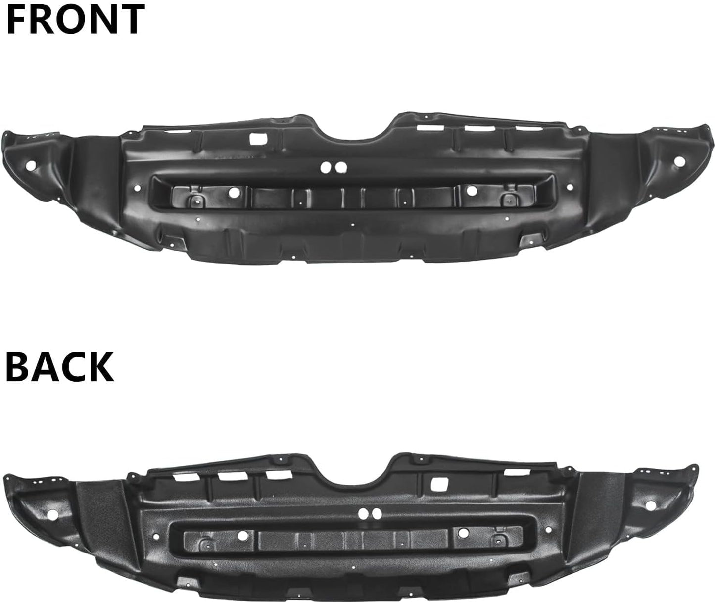 Front Engine Splash Shield Compatible with 2011-2020 Toyota Sienna Under Cover Replacement for TO1228174 5144108030 12171444 LYAP-505T