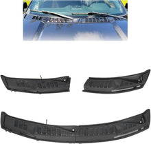 Windshield Wiper Cowl Cover Panel Compatible with 2015-2020 Ford F150 Replacement for FL3Z15022A69B Left & Right Front Windshield Wiper Cowl Grille Insert Panel LYAP-321