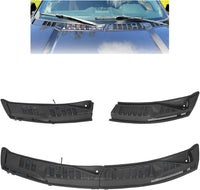 Load image into Gallery viewer, KUAFU Windshield Wiper Cowl Cover Panel Compatible with 2015-2020 Ford F150 Replacement for FL3Z15022A69B Left &amp; Right Front Windshield Wiper Cowl Grille Insert Panel LYAP-321

