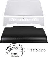 Load image into Gallery viewer, HECASA Front Windshield &amp; Roof Canopy Compatible with 2005-2020 John Deere Gator TS/TX/TE Scratch Resistant (You Will Receive Two Separated Packages)
