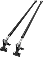 Load image into Gallery viewer, Traction Tie Bars Compatible with 2001-2010 Chevrolet Silverado GMC Sierra 2500HD 3500HD Steel Black Powder Coated LYAM-X1933
