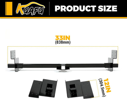 Universal RV Trailer Hitch 2 Inch Class 3 Mount Receiver Tow Hitch Fits UP to 72inches Frame Replacement for 13703 Adjustable LYAM-688