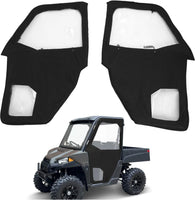 Load image into Gallery viewer, Framed Cab Enclosure Soft Doors Kit Compatible with 2015¡§C2022 Polaris Ranger 570 EV ETX Midsize W/Pro-Fit Cage /2022 Standard/Premium 500 &amp; EV Models Black (2 Packages Sent) LYPS-145A+LYPS-145B
