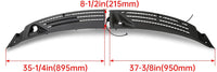 Load image into Gallery viewer, Windshield Wiper Cowl Cover Panel Compatible with 2004-2008 Ford F150 2006-2007 Lincoln Mark LT Outer Window Wiper Cowl Grille Replacement for 4L3Z-15022A69-AA &amp; 4L3Z-15022A68-BA LYAP-243S
