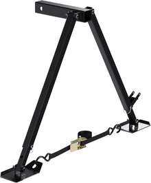 Hitch Mount Stabilizer Fit Any RV W/ 2inches Hitch Receivers Motorhomes Truck Campers Travel Trailers 5th Wheels Hitch Stabilizer Adjustable Height of 19-5/8inches-31-1/8inches LYOM-254