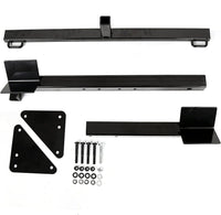 Load image into Gallery viewer, HECASA Motorcycle Trailer Carrier Tow Hitch Rack Motorcycle Carrier Black LYA-062
