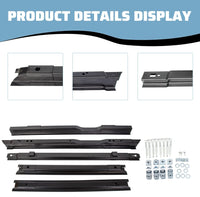 Load image into Gallery viewer, KUAFU Long Bed Crossmember Kit 8ft Compatible with 1999-2018 Ford F250 F350 2008-2016 Ford F450 Long Truck Floor Support Replacement for BC3Z9911215A/ YC3Z9911215BA LYAM-390
