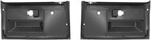 Inner Door Panels Compatible with 1981-1987 Chevy Chevrolet Pickup Truck Power Lock Door Inside Door Trim Panel PP Plastic Black Pair LYAP-X1126
