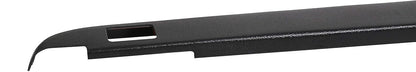 6'5inches Truck Bed Rail Caps Compatible with 2002-2009 Dodge Ram 1500 2500 3500 (Set of 2) Black Smooth Finish with Stake Pocket Hole Cutouts 72-41451 LYAP-209