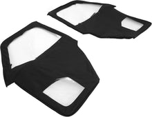 Framed Cab Enclosure Soft Doors Kit Compatible with 2015¡§C2022 Polaris Ranger 570 EV ETX Midsize W/Pro-Fit Cage /2022 Standard/Premium 500 & EV Models Black (2 Packages Sent) LYPS-145A+LYPS-145B