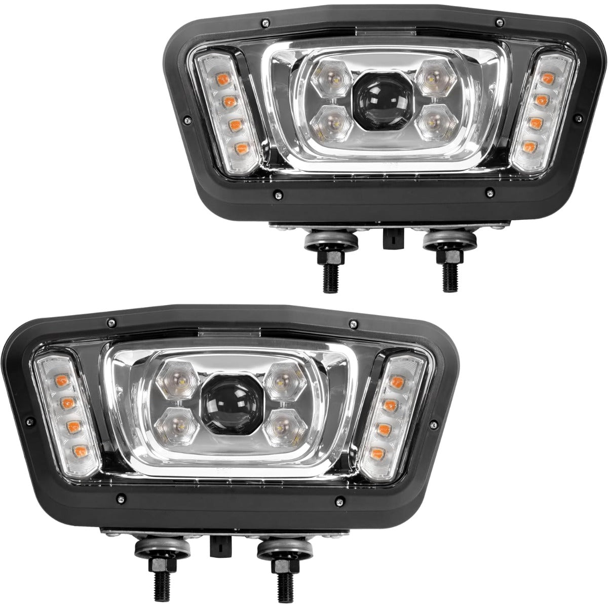 ALMULOO Snow Plow Light Clear Lens Compatible with All Snowdogg Plows