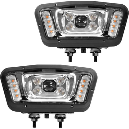 ALMULOO Snow Plow Light Clear Lens Compatible with All Snowdogg Plows