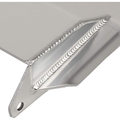 ATV Swing Arm Skid Plate Compatible with 1987-2006 Yamaha Banshee YFZ 350 Polished Aluminum