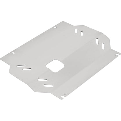 Front Skid Plate Compatible with 2009-2014 Ford F-150 4WD Including Ecoboost and Raptor Models, Aluminium Under Cover, Silvery Finish