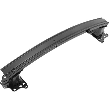 HECASA Front Bumper Reinforcement Compatible with 2017-2020 Hyundai Elantra Without Cruise Control Holes 64900F3000 HY1006156 Bumper Face Impact Bar Crossmember Steel Electrophoresis Black