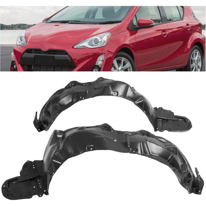 Front Fender Liner Inner Panel for 2010-2015 Toyota Prius W/O Insulation Foam Replace for  Wheel Liner Splash Shields Guard Left&Right