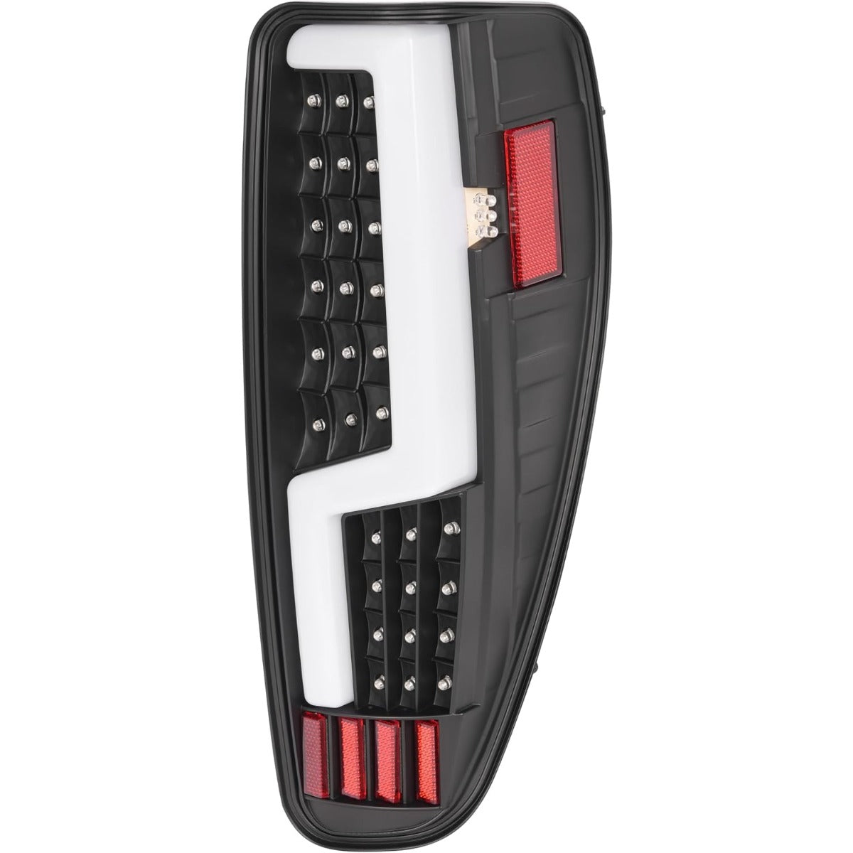 HECASA LED Pair Tail Lights Compatible with 2004-2012 Chevy Chevrolet Colorado GMC Canyon Isuzu i-280 i-290 i-350 i-370 Replacement for GM2800164 GM2801164 Tail Lamp LH & RH - Smoke Lens Black Housing