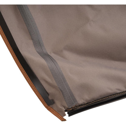 Convertible Soft Top for  2003-2010 Volkswagen Beetle Replacement Soft Roof with Clear Heated Glass Window Tan Sailcloth Vinyl