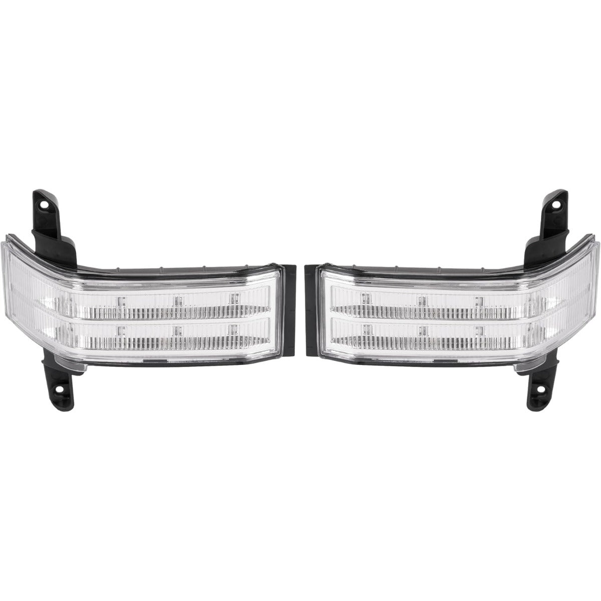 HECASA LED Side Mirror View Marker Lights Compatible with 2016-2020 Chevrolet Silverado 1500 2500 HD 3500 HD Compatible with 2016-2020 GMC Sierra 1500 2500HD 3500HD Turn Signal Marker Lamp