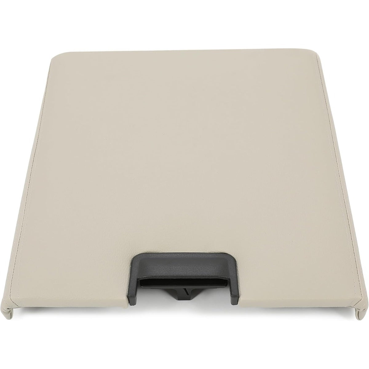 KUAFU Center Console Lid Compatible with 2007-2014 Chevy Chevrolet Silverado Avalanche Suburban Tahoe GMC Sierra Yukon Replace for 20864151 924-810 Seat Armrest Cover with Latch Plastic Leather Gray