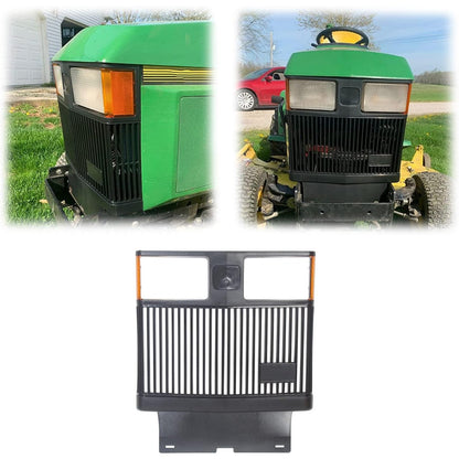 Front Grille Compatible With John Deere 415 425 445 455 Tractor Aftermarket Replacement for Part Number AM116207 (Reflectors are included. Label is NOT included.)