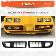 Yikatoo Front Grill Compatible with 1979 1980 1981 Pontiac Firebird/Trans Am Grilles Set W/Fitting Kit Pair