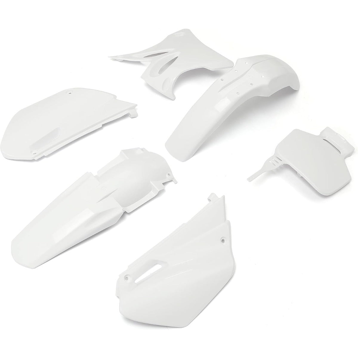 Plastic Fender Fairing Body Kit Compatible With Yamaha YZ85 2002-2014 Dirt Pit Bike Motorcycle Parts Side Cover Body Work -White